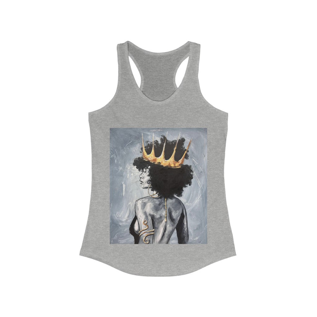 Naturally Queen XXII Women's Ideal Racerback Tank