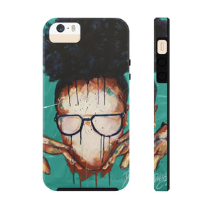 Naturally VII TEAL Case Mate Tough Phone Cases