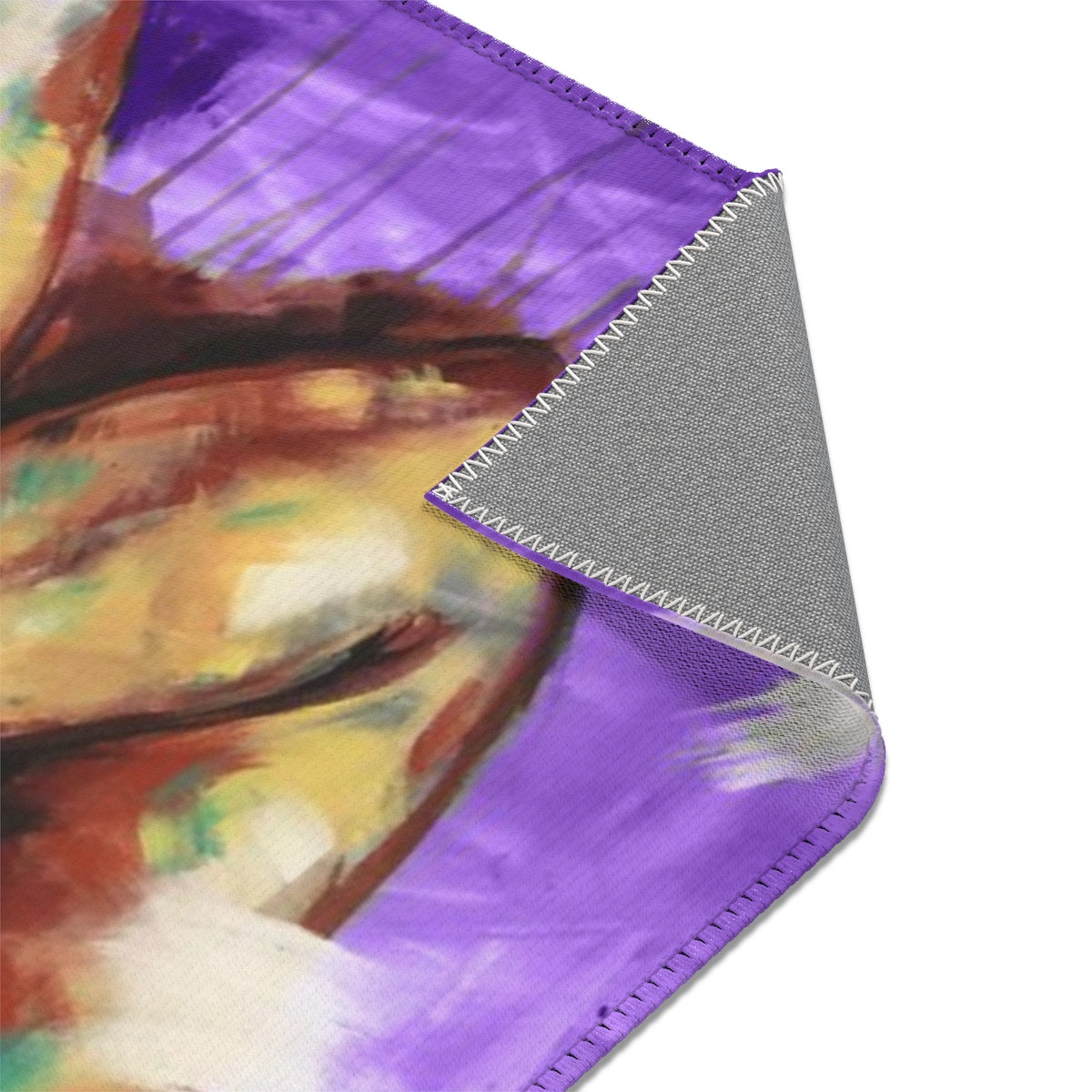 Naturally I PURPLE Area Rugs