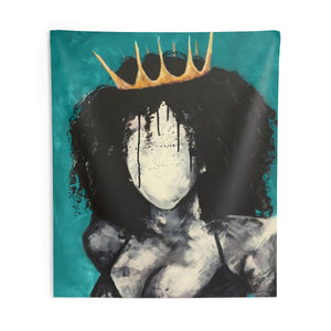 Naturally Queen TEAL Indoor Wall Tapestries