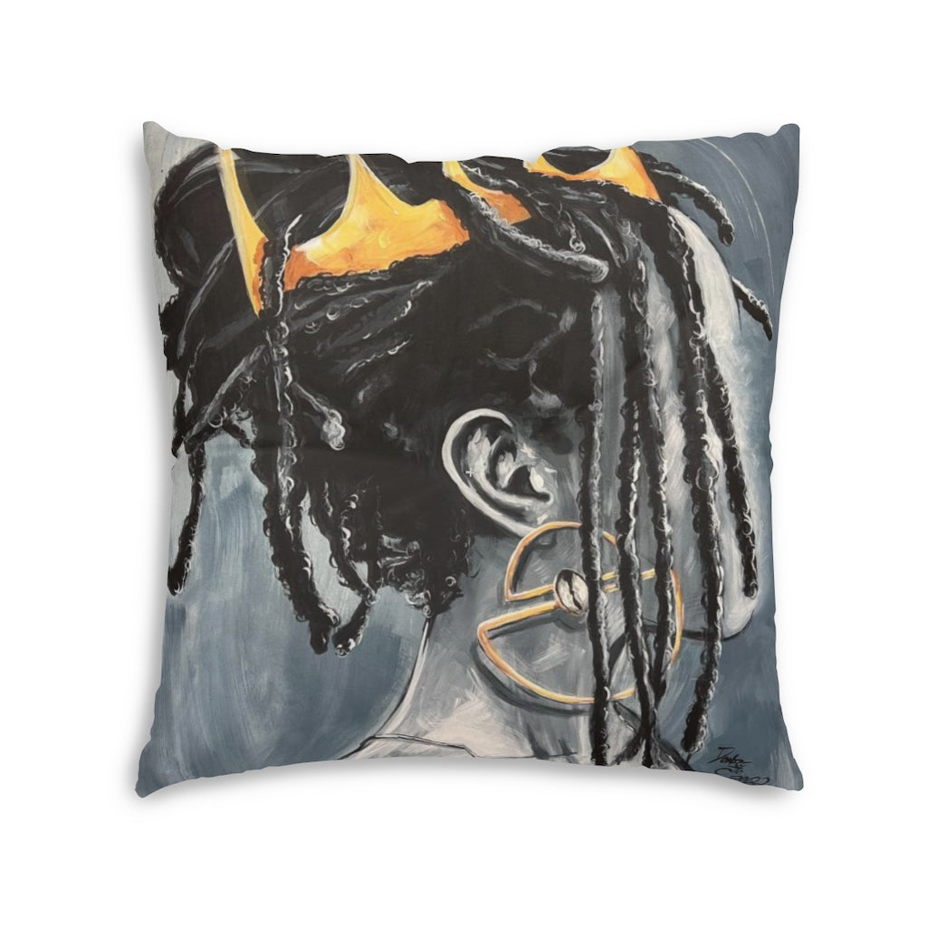 Naturally Queen XXIII Tufted Floor Pillow, Square