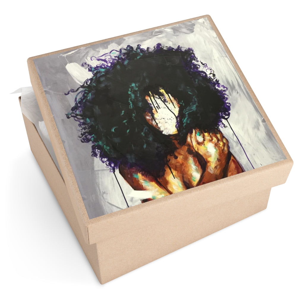 Naturally XII Square Vinyl Stickers