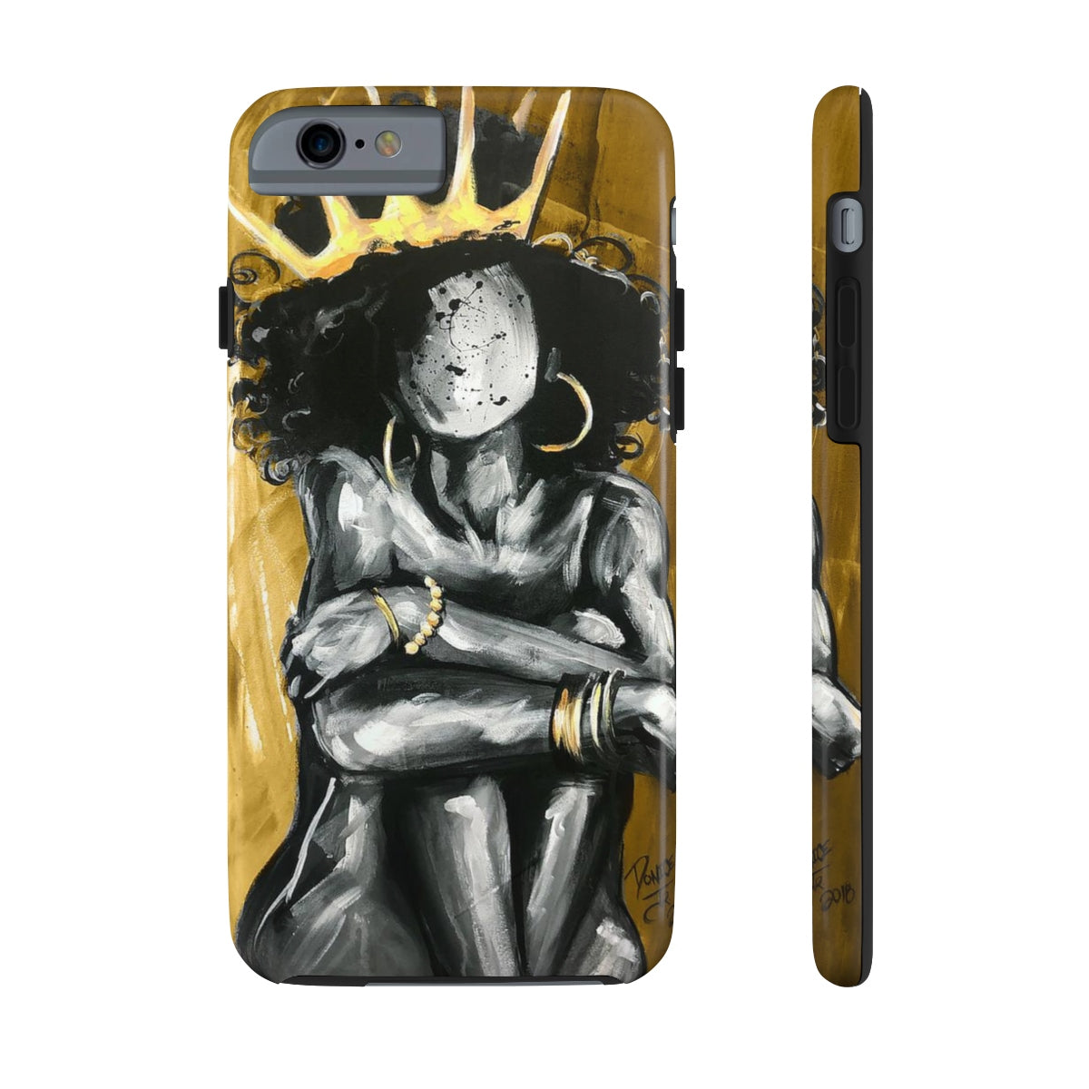 Naturally Queen IX GOLD Case Mate Tough Phone Cases