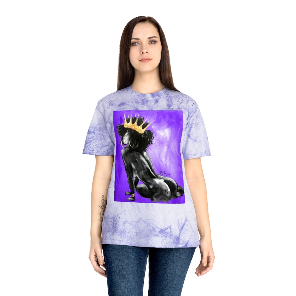 Naturally Queen VIII PURPLE Unisex Color Blast T-Shirt
