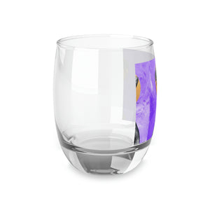 Naturally Nude V PURPLE Whiskey Glass
