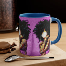 Naturally II PINK Accent Coffee Mug, 11oz