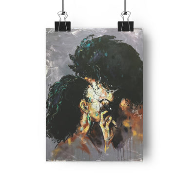 Naturally Black Love I Giclée Art Print