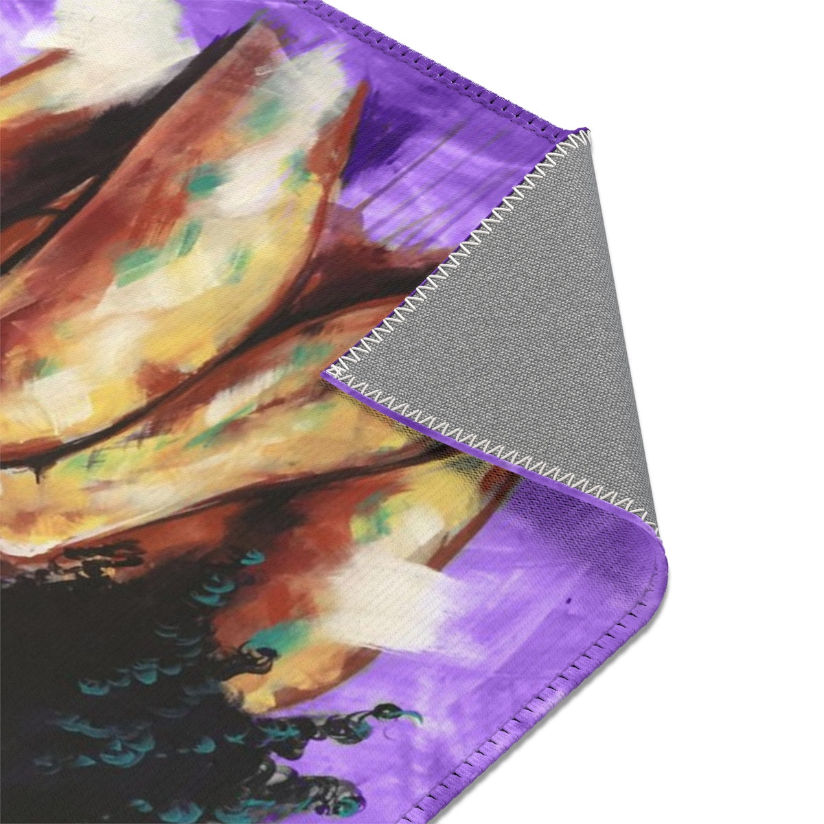 Naturally I PURPLE Area Rugs