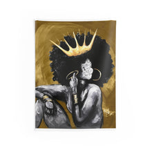 Naturally Queen VI GOLD Indoor Wall Tapestries