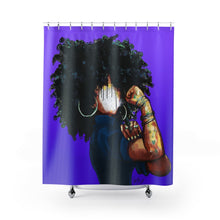 Naturally the Riveter PURPLE Shower Curtains