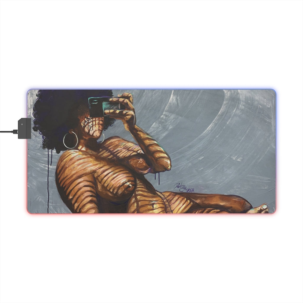 Naturally Nude I LED Gaming Mouse Pad