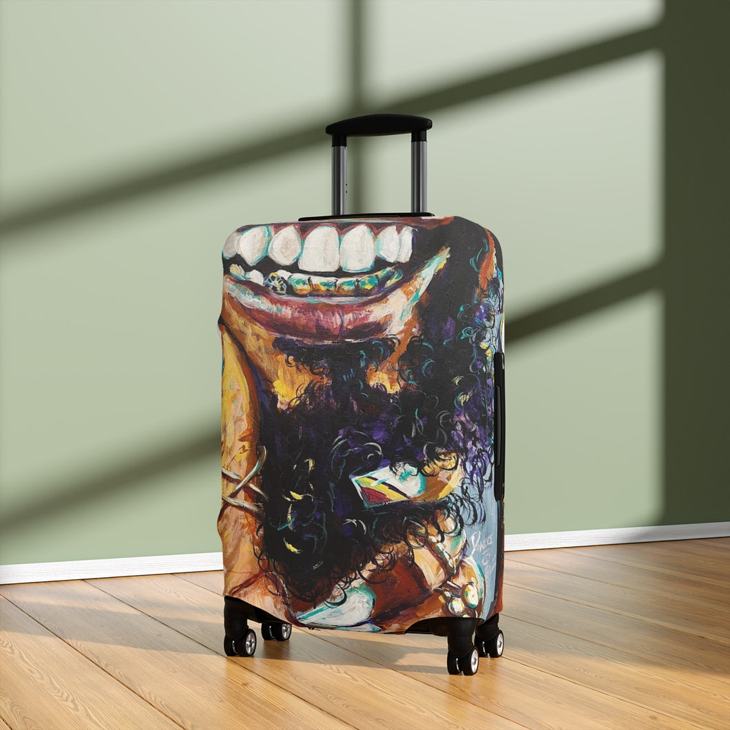 Naturally Black Love XI Luggage Cover