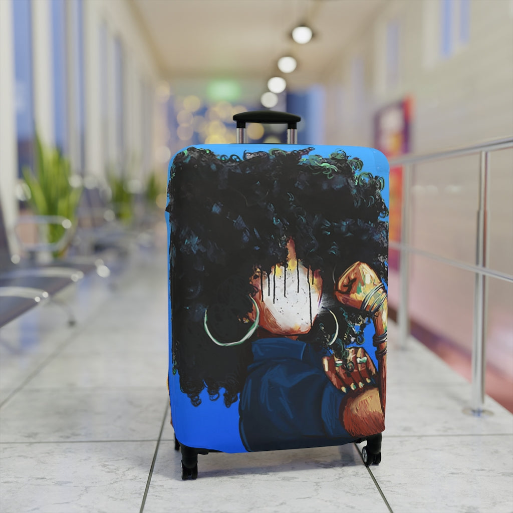 Naturally the Riveter BLUE Luggage Cover