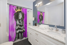 Naturally Queen IX PINK Shower Curtains