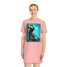 Naturally Queen VIII TEAL Spinner T-Shirt Dress