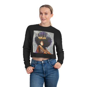 Naturally Queen XVIII Women's Cropped Sweatshirt