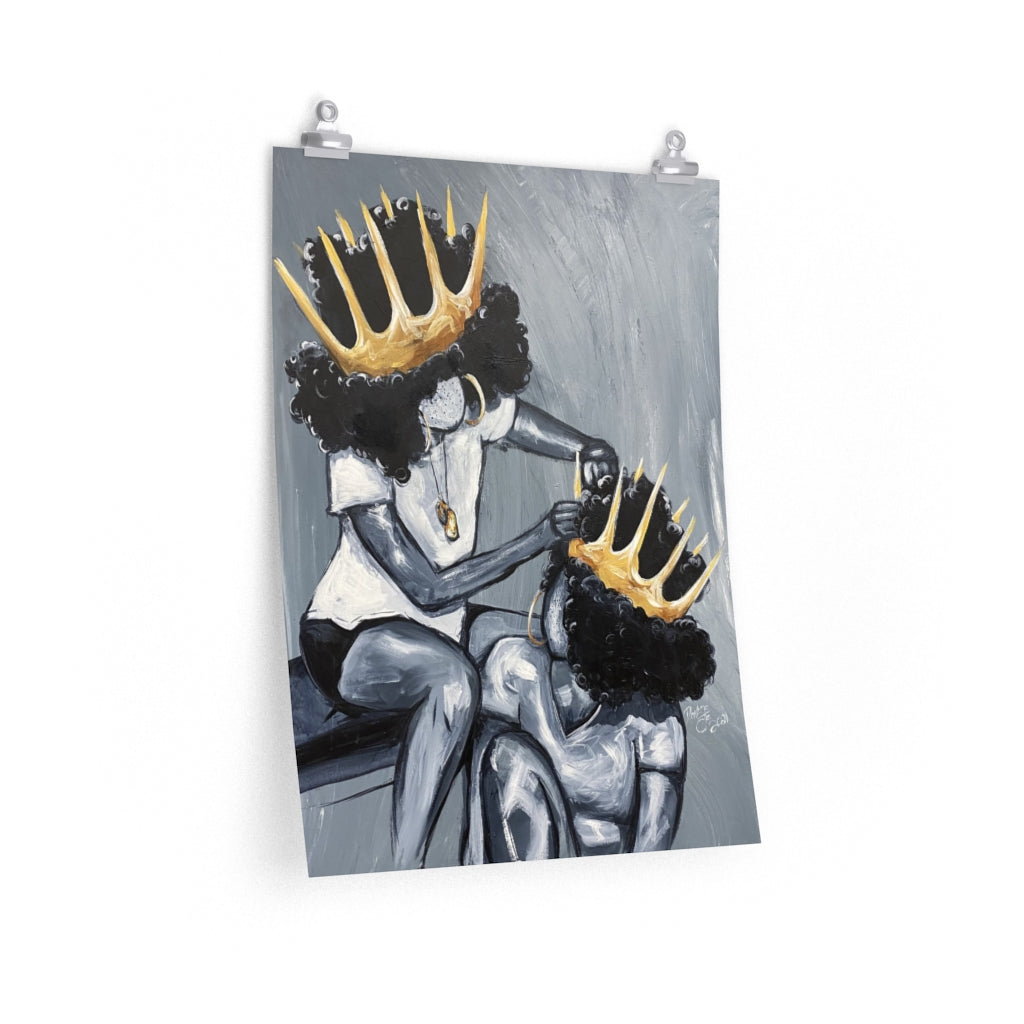 Naturally Queens I Premium Matte vertical posters