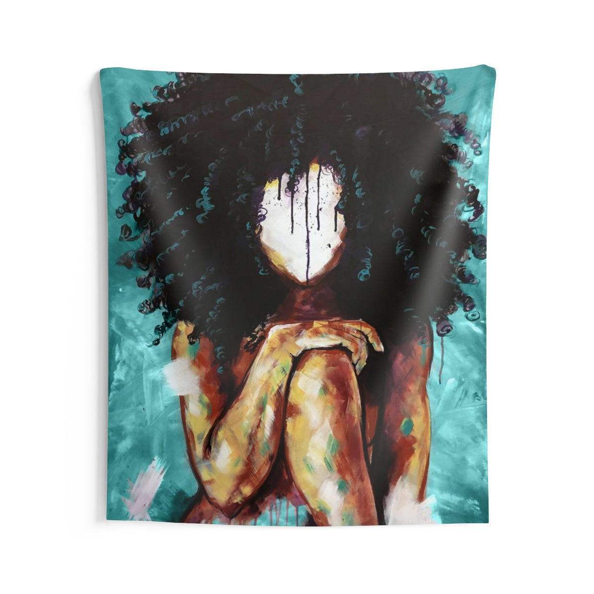 Naturally I TEAL Indoor Wall Tapestries