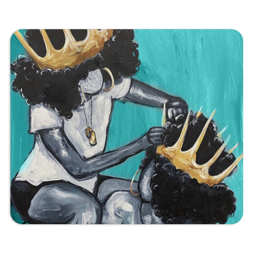 Naturally Queens I TEAL Mousepad