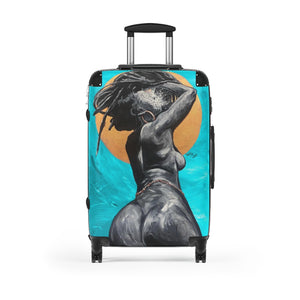 Naturally Nude V TEAL Cabin Suitcase