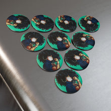 Naturally the Riveter Button Magnet, Round (1 & 10 pcs)
