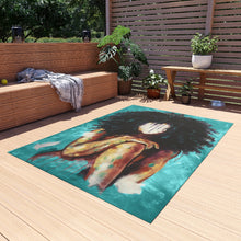 Naturally I TEAL Outdoor Rug