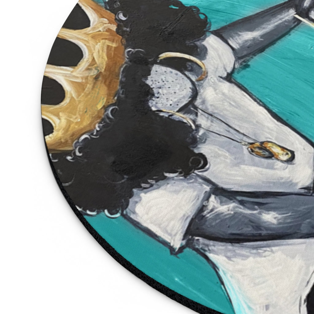 Naturally Queens I TEAL Mousepad