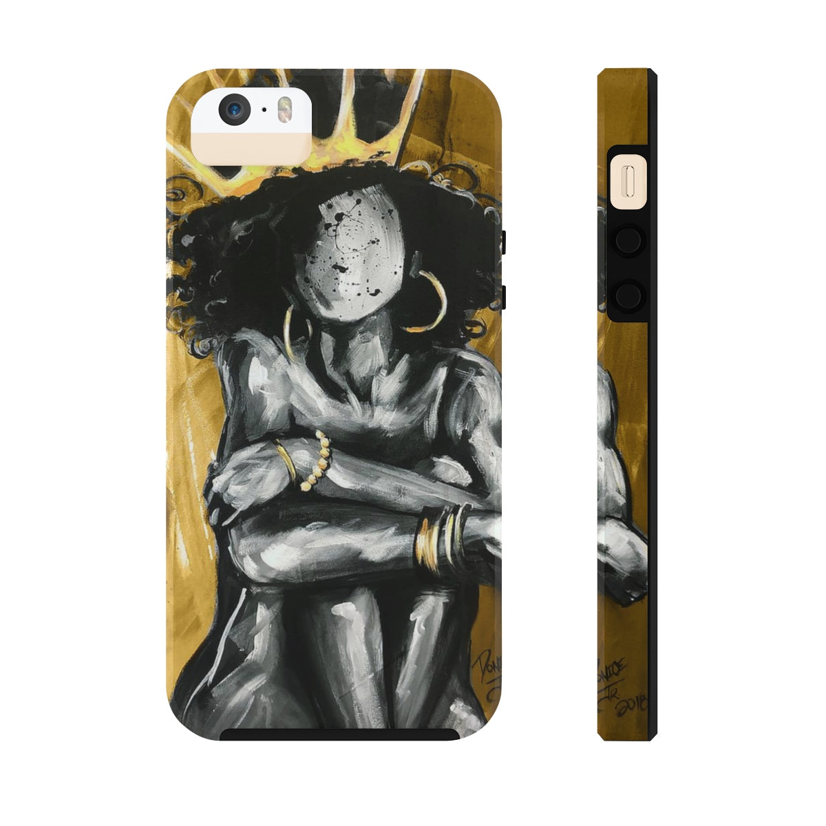 Naturally Queen IX GOLD Case Mate Tough Phone Cases