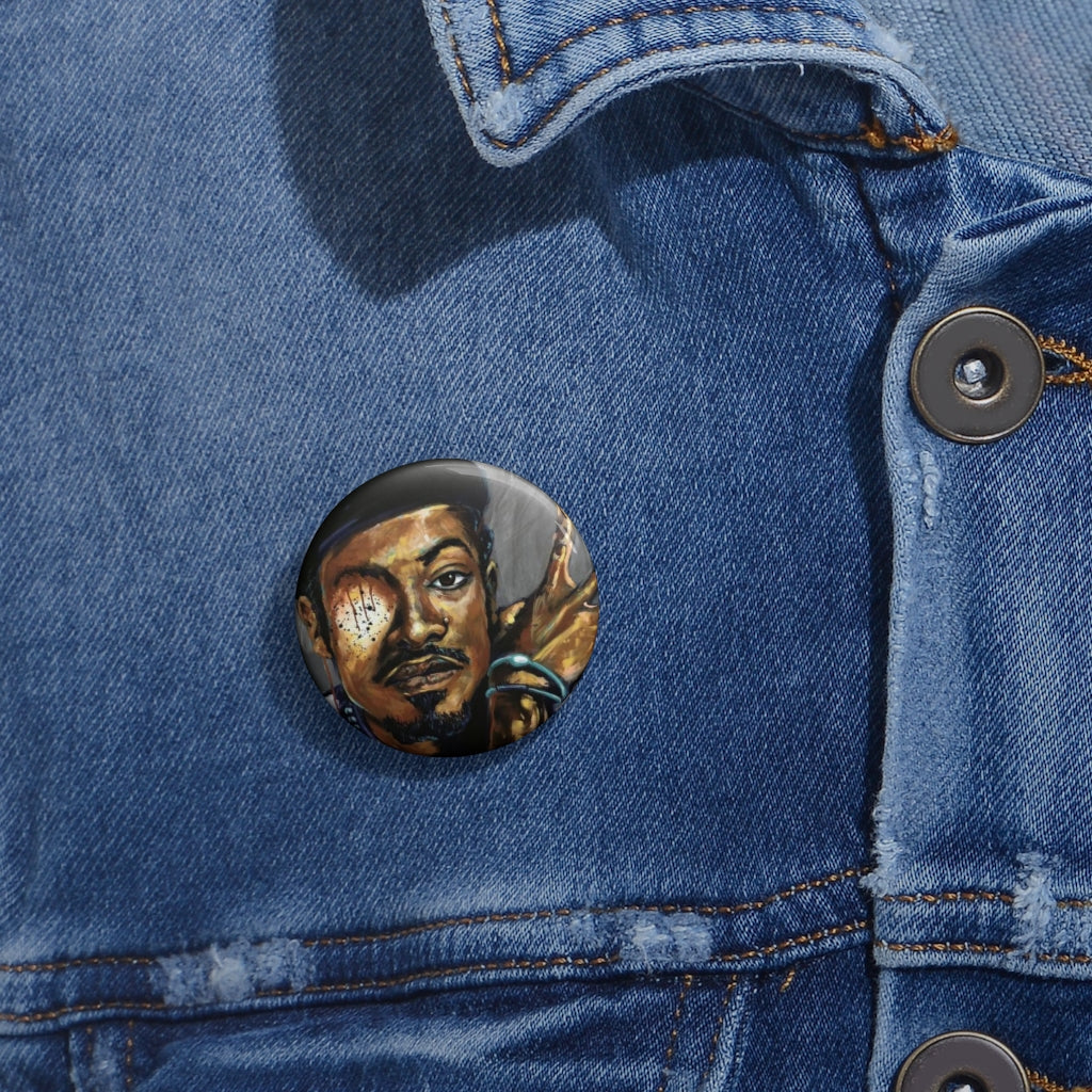 Naturally Andre Custom Pin Buttons
