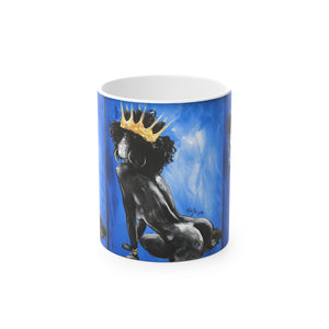 Naturally Queen VIII BLUE Magic Mug