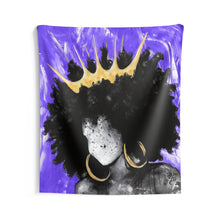 Naturally Queen III PURPLE Indoor Wall Tapestries