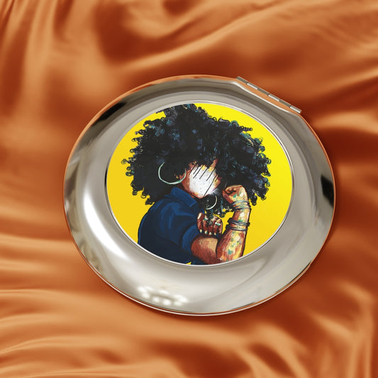 Naturally the Riveter Compact Travel Mirror