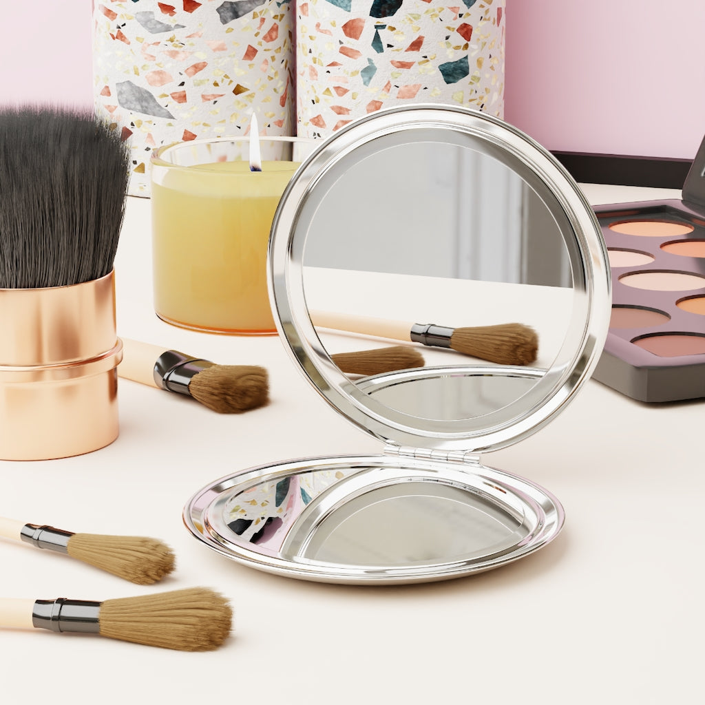 Naturally the Riveter PINK Compact Travel Mirror