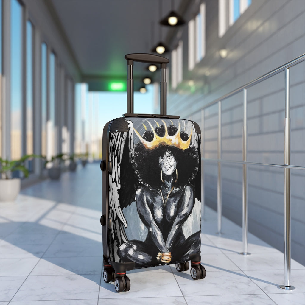 Naturally Queen XIX Angel Suitcases