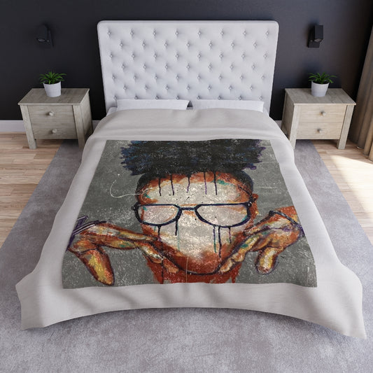 Naturally VIII Crushed Velvet Blanket