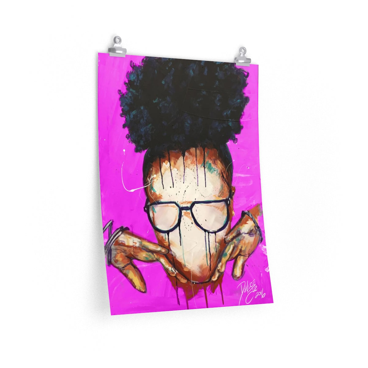 Naturally VII PINK Premium Matte vertical posters