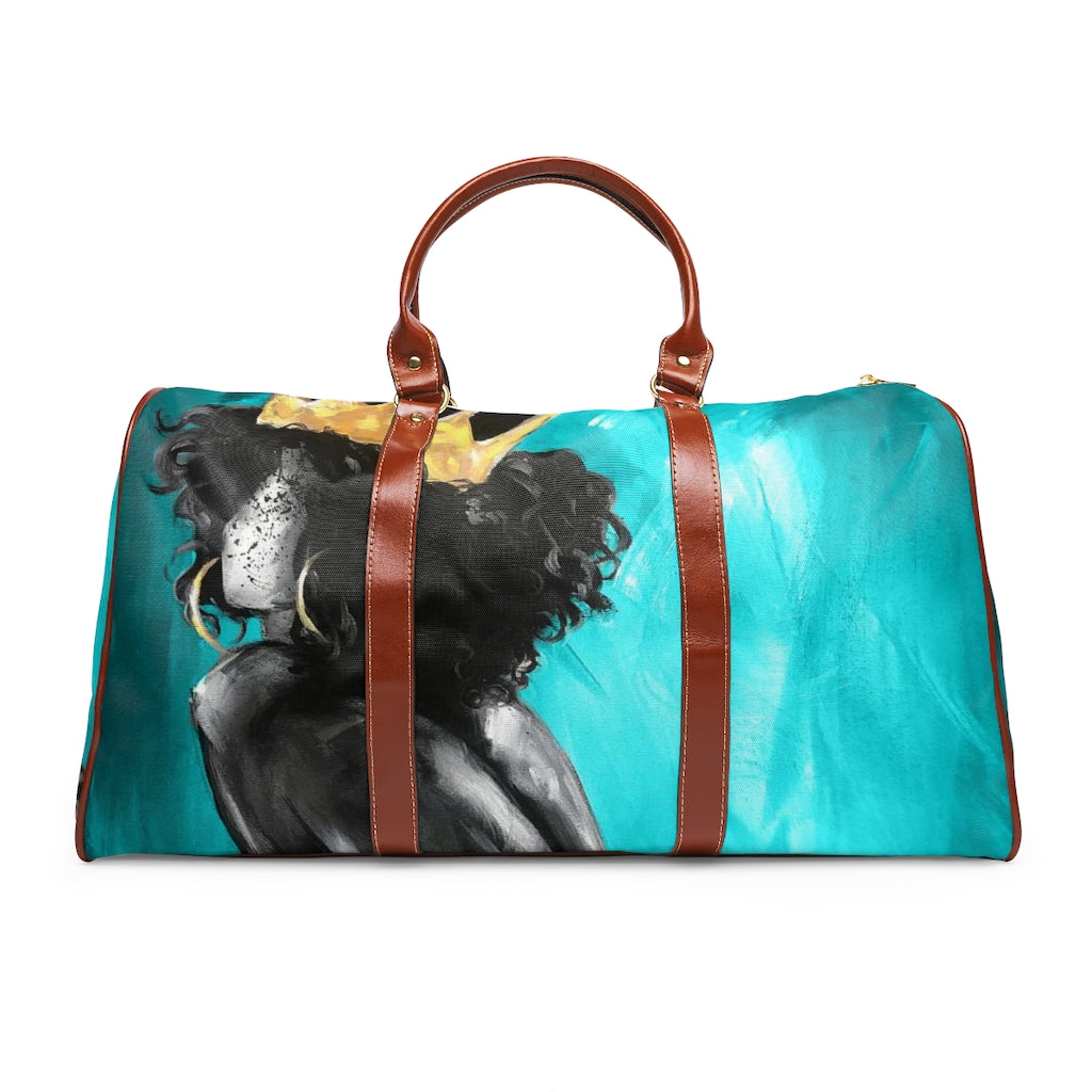 Naturally Queen VIII TEAL Travel Bag