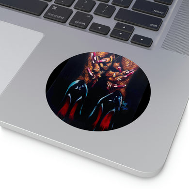 Naturally the Culture III Round Vinyl Stickers