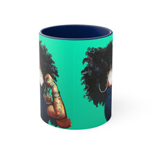 Naturally the Riveter TEAL Accent Coffee Mug, 11oz