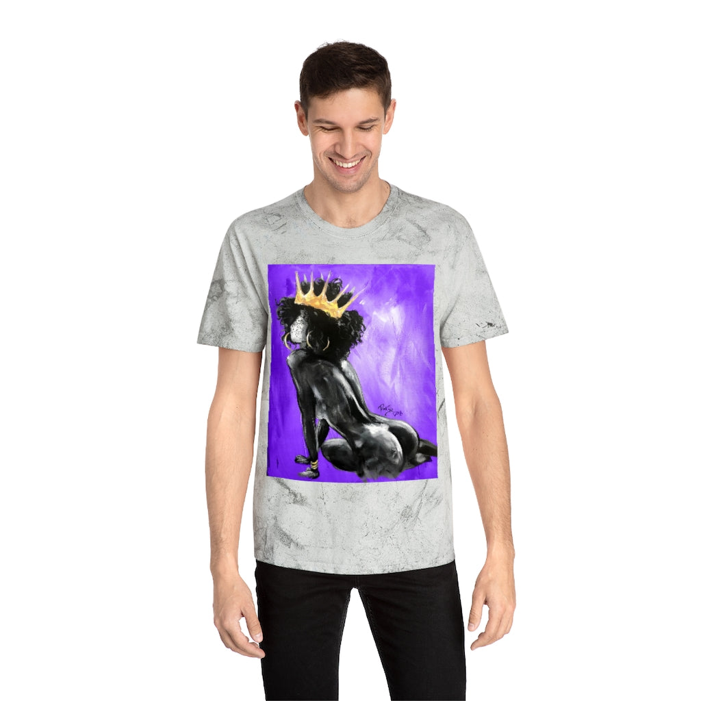 Naturally Queen VIII PURPLE Unisex Color Blast T-Shirt