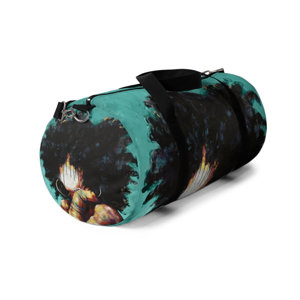 Naturally II TEAL Duffle Bag