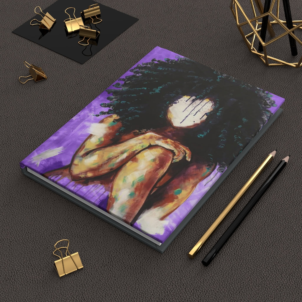 Naturally I PURPLE Hardcover Journal Matte