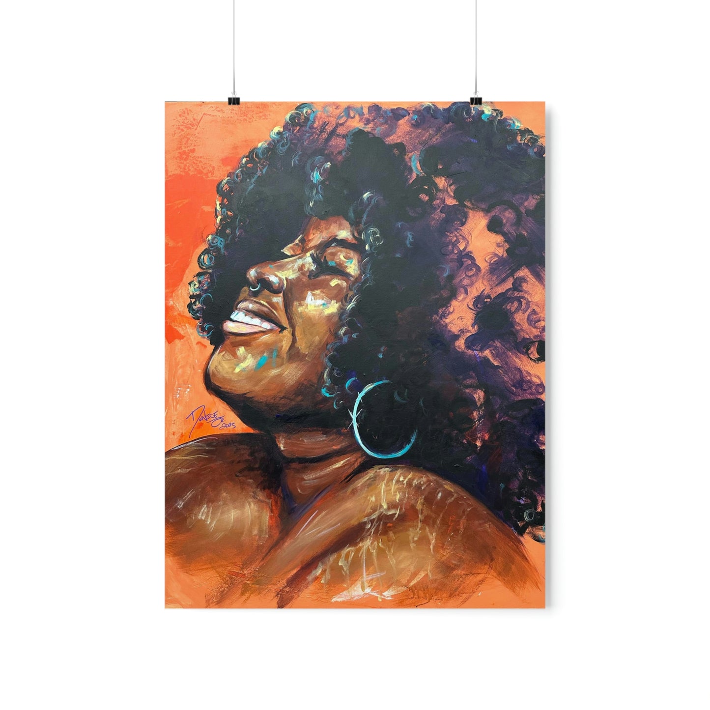Naturally Stephanie Premium Matte vertical posters