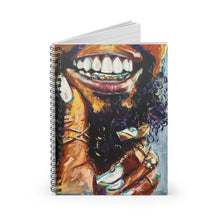 Naturally Black Love XI Spiral Notebook - Ruled Line