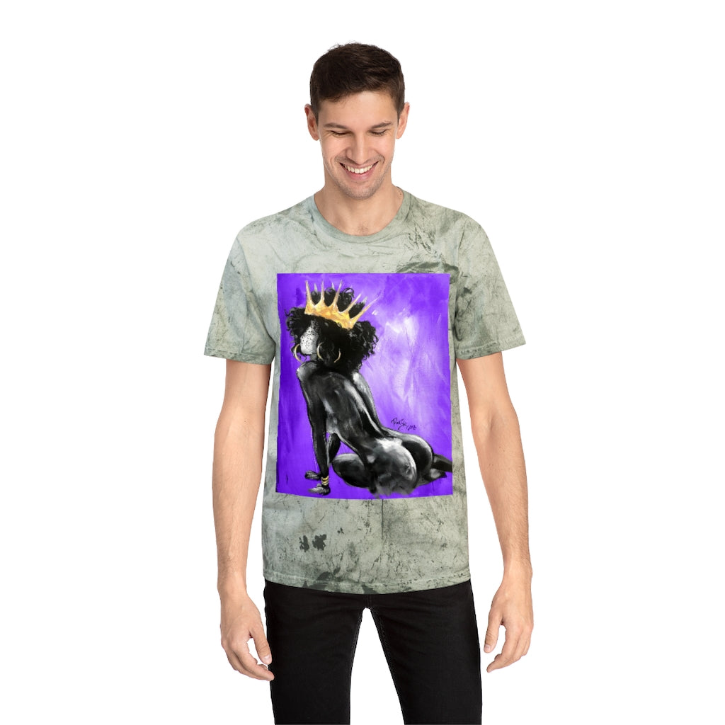 Naturally Queen VIII PURPLE Unisex Color Blast T-Shirt