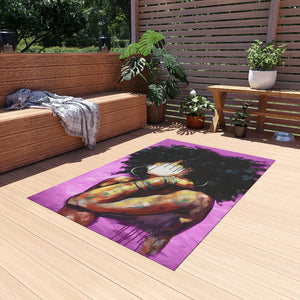 Naturally II PINK Outdoor Rug