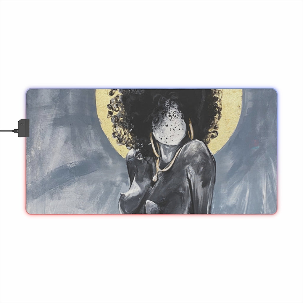Naturally Nude III LED Gaming Mouse Pad