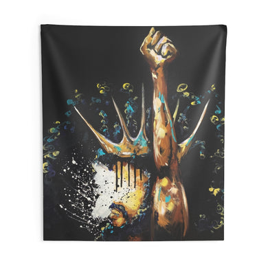 Naturally King Badu Indoor Wall Tapestries