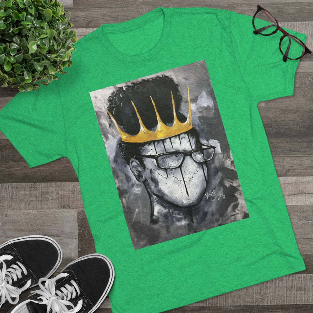 Naturally Queen V Unisex Tri-Blend Crew Tee