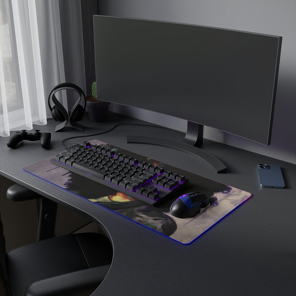 Naturally David LED Gaming Mouse Pad